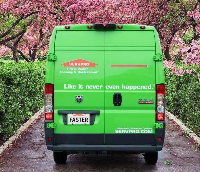 Standard Servpro Cleaning Van